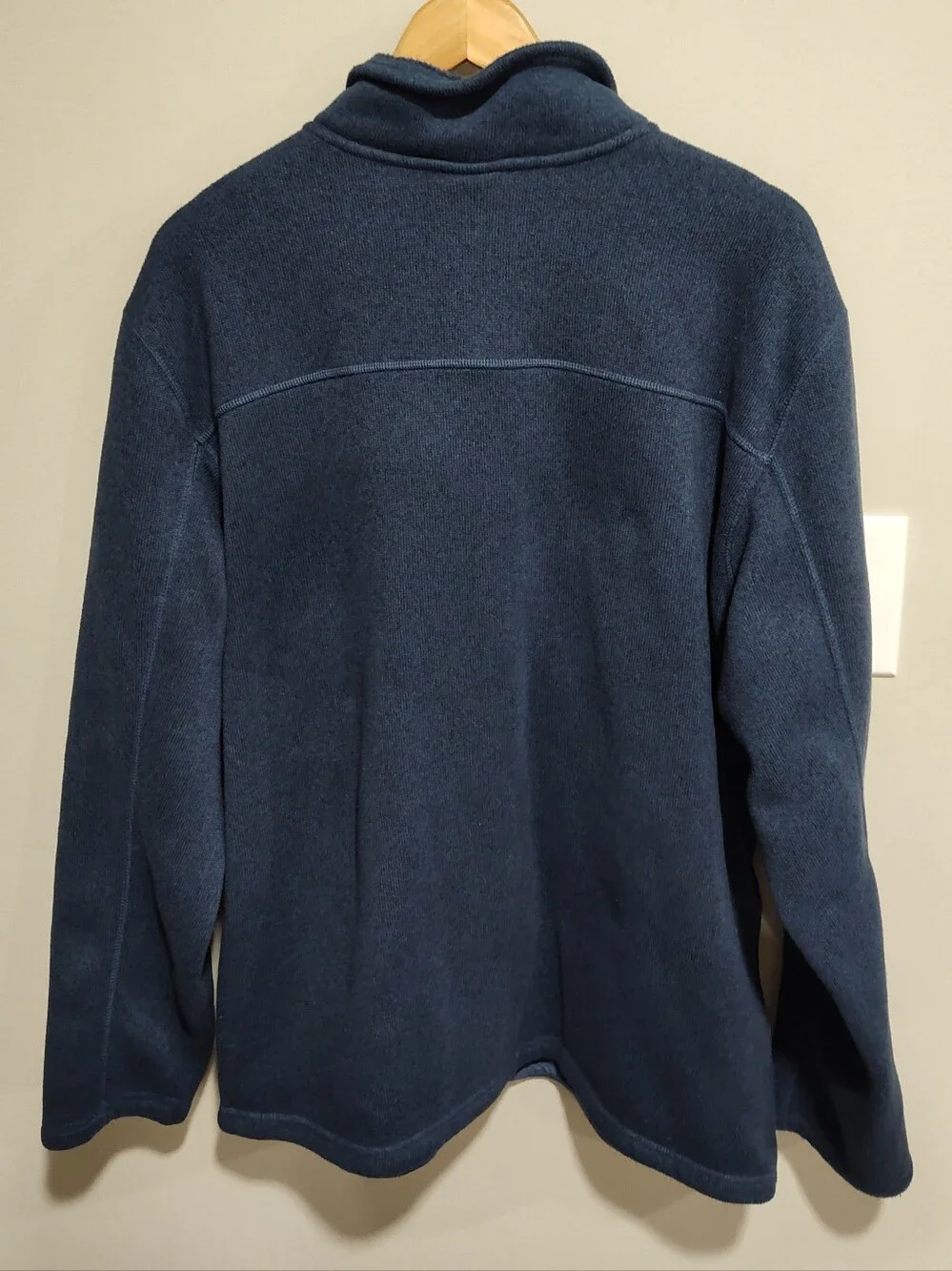 The North Face Men's Gordon Lyons Full Zip Fleece Jacket Coat Blue Heather 2XL